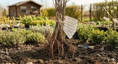 Fruit and ornamental shrubs